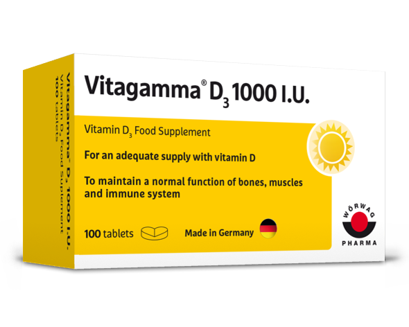 Vitagamma D3 1000 I.U.